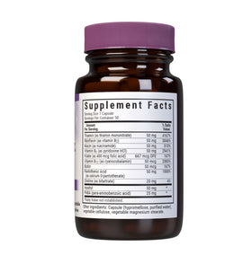BlueBonnet B Complex 50 Capsules - étiquette et composition