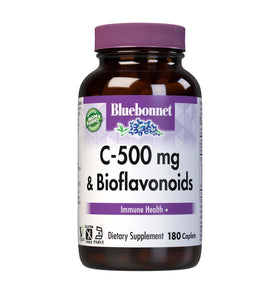 BlueBonnet C-500 mg caplets front view