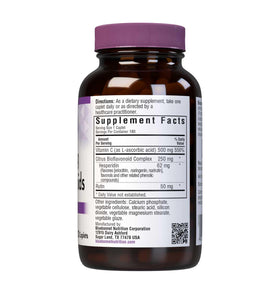 BlueBonnet C-500 mg caplets side view with packaging