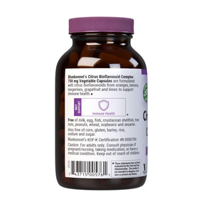 BlueBonnet Citrus Bioflavonoid Complex 90 capsules sur une table