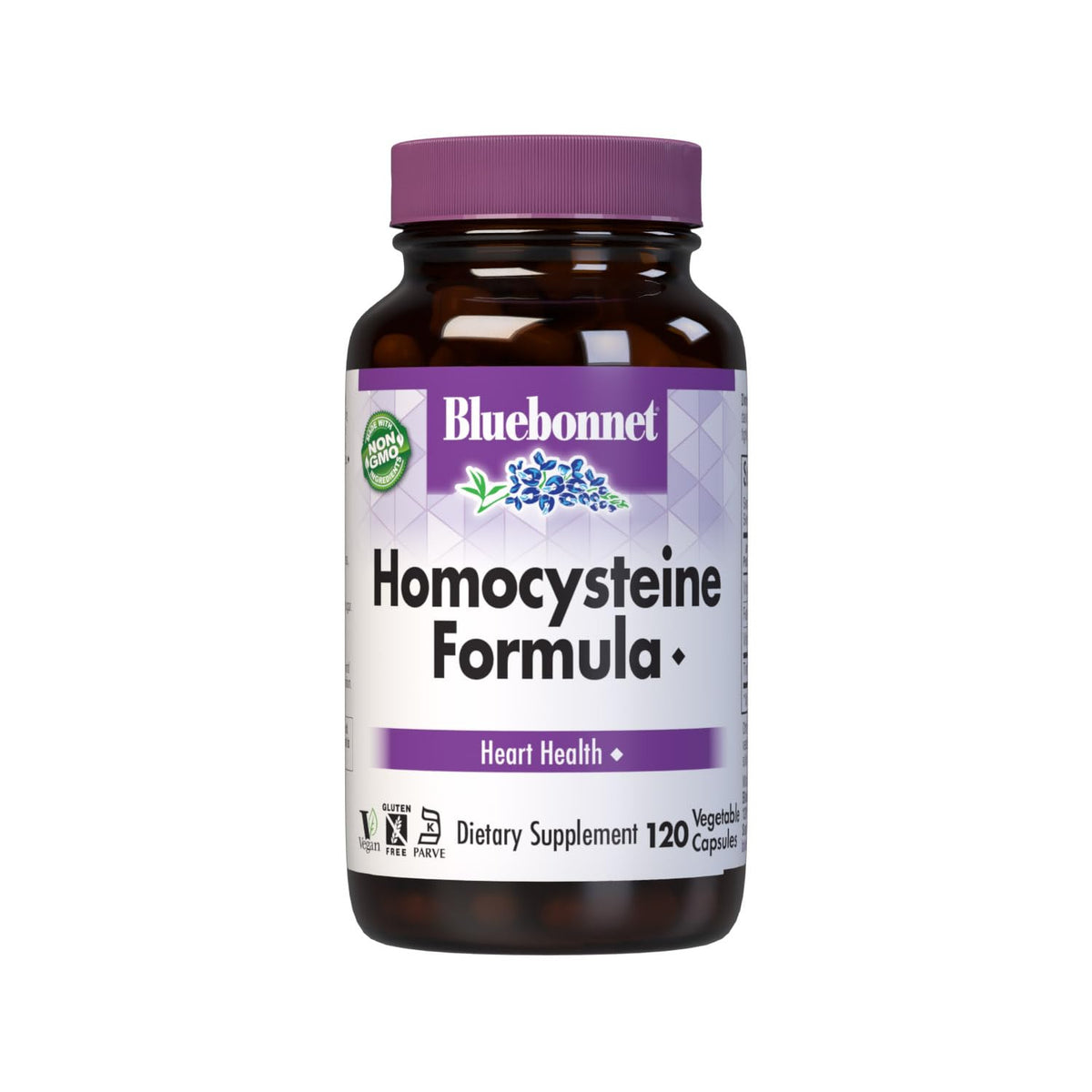 BlueBonnet Complément Alimentaire Homocystéine 120 Capsules Végétales