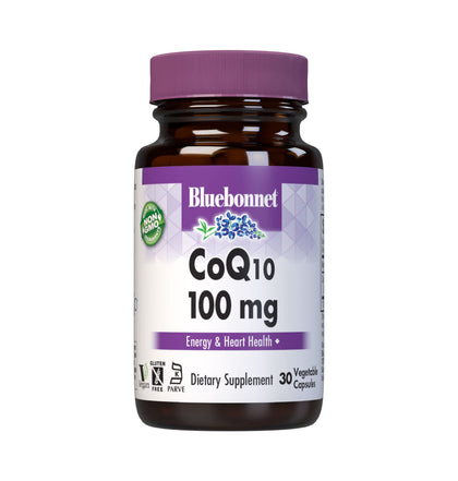 BlueBonnet CoQ-10 Capsules Végétales 100 mg - Boîte de 30 capsules