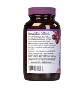 BlueBonnet Extrait de Cerise 1000 mg, gélules sur fond blanc