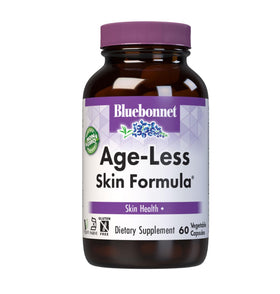 BlueBonnet Formule Peau Âge-Less 60 capsules végétales vue de face