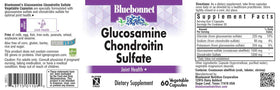 BlueBonnet Glucosamine Chondroitin supplément avec détails de l'emballage