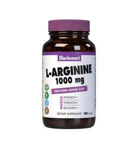 BlueBonnet L-Arginine 1000 mg Capsules, vue de face