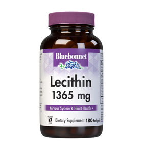 BlueBonnet Lécithine 1365 mg 180 gélules souples vue de face