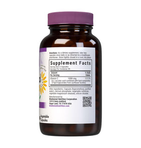 BlueBonnet Liposomal Vitamine C 1000 mg 180 Capsules Végétales emballage