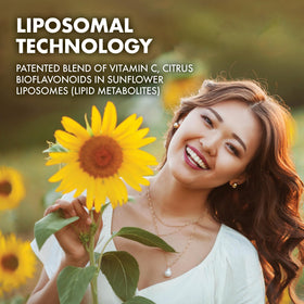 BlueBonnet Liposomal Vitamine C 1000 mg 180 Capsules Végétales en milieu naturel