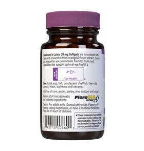 BlueBonnet Lutein 20 mg gélules souples côté