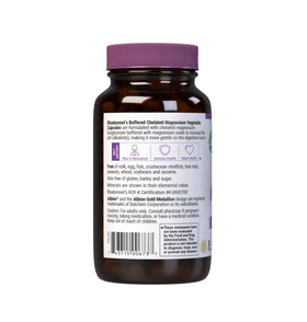 BlueBonnet Magnésium Chélaté 200 mg, gélules végétales sur fond neutre