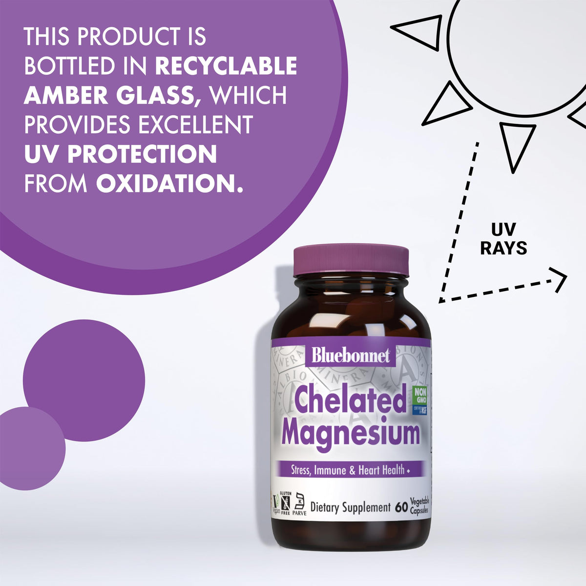 BlueBonnet Magnésium Chélaté 200 mg - Présentation du Produit