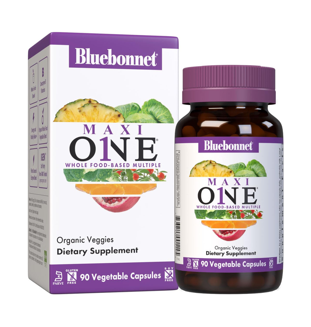 BlueBonnet Maxi One 90 Capsules Végétales vue avant