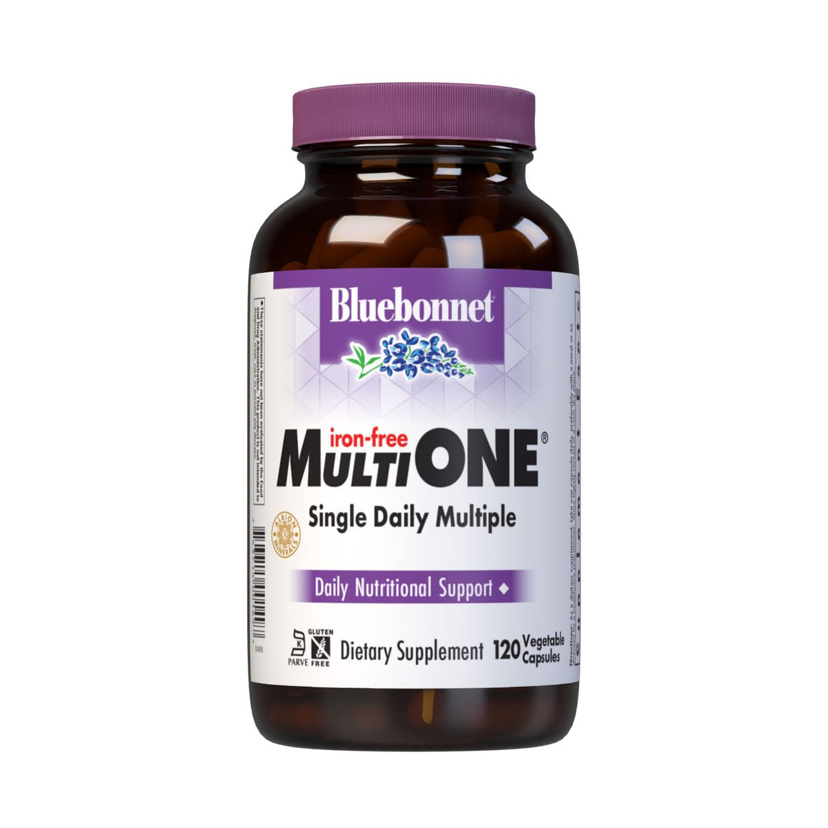 BlueBonnet Multi One Capsules Végétales 120 Comprimés, vue de face