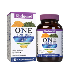 BlueBonnet Multivitamines 40+ vue avant du flacon