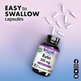 BlueBonnet Rutin 500mg sur un fond naturel
