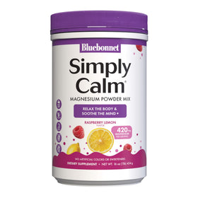 BlueBonnet Simply Calm Poudre 540g vue de face avec emballage