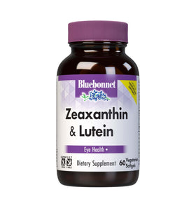 BlueBonnet Zeaxanthin & Lutein 60 gélules végétariennes vue de face
