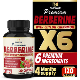 BMVINVOL Complément Alimentaire Berbérine 120 Capsules vue avant