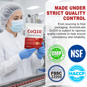 bnHUlMXw CoQ10 200mg Softgels sur un fond neutre
