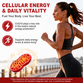 bnHUlMXw CoQ10 200mg Softgels sur une table