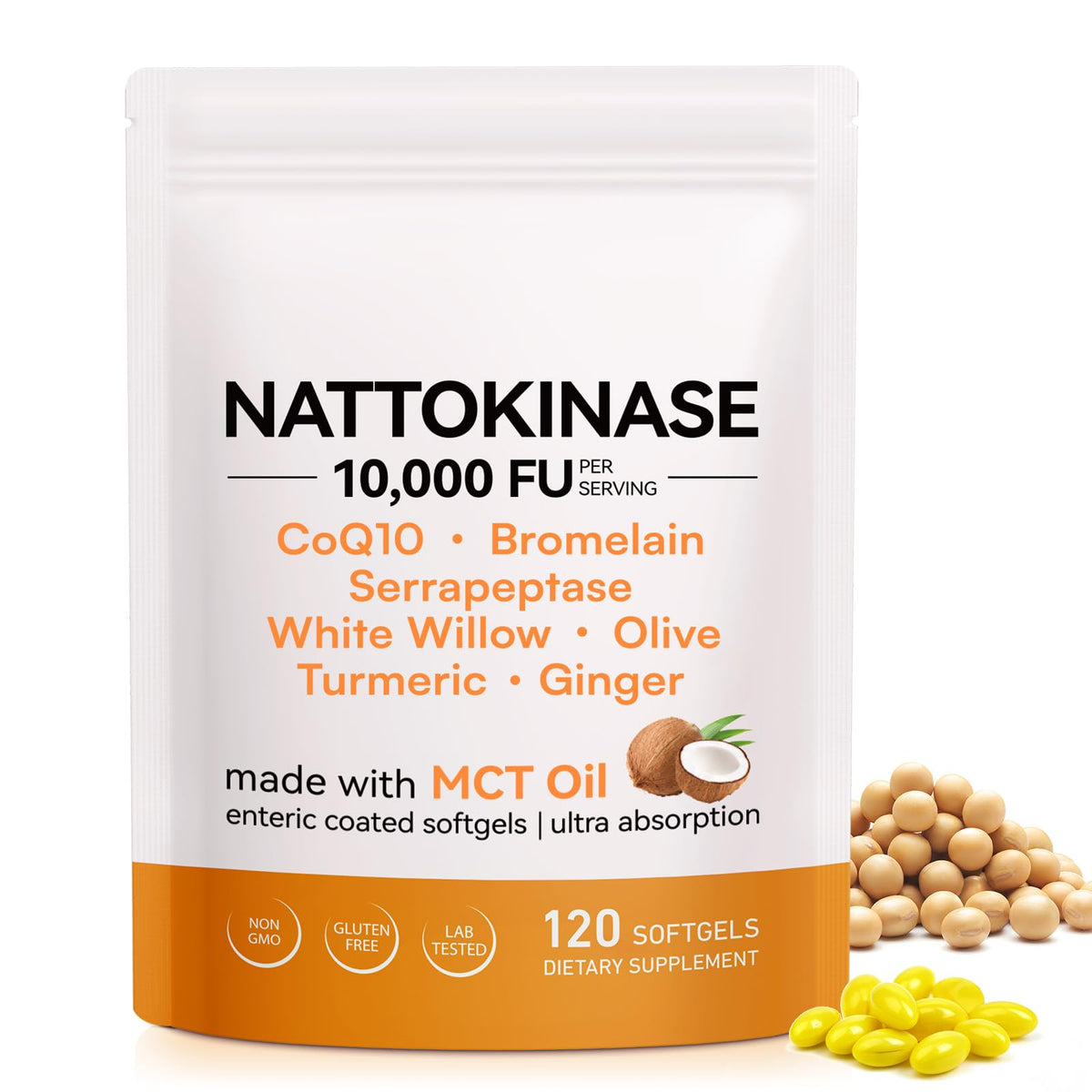 bnHUlMXw Nattokinase 10000 FU 120 gélules avec packaging