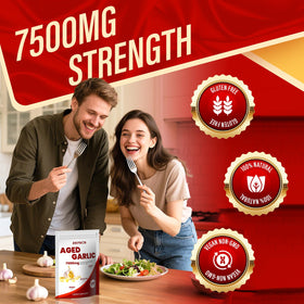 BnPnCn Extrait d'Ail Vieilli 7500mg 300 gélules souples en gros plan