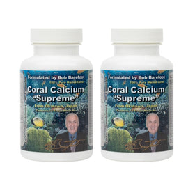 BOB'S BEST Calcium Corallien Suprême flacon de 90 capsules transparentes
