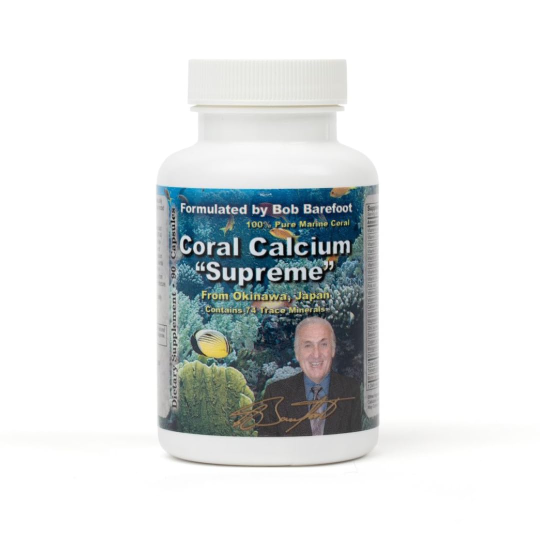 BOB'S BEST Coral Calcium 90 capsules vue avant