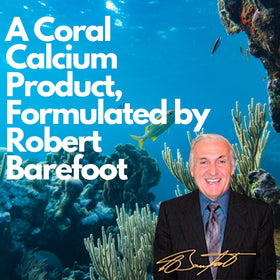 BOB'S BEST Coral Calcium capsules sur une table en bois