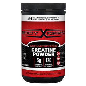 Body Fortress Créatine Monohydrate Poudre 5g vue avant