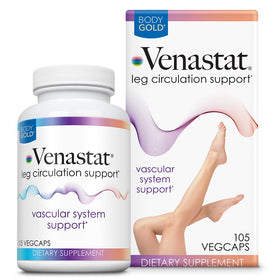Body Gold Venastat 105 capsules végétales, vue de face