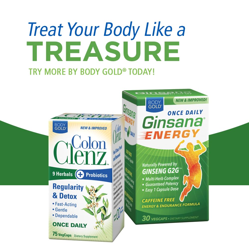 Body Gold Venastat, capsules dans une main pour démonstration