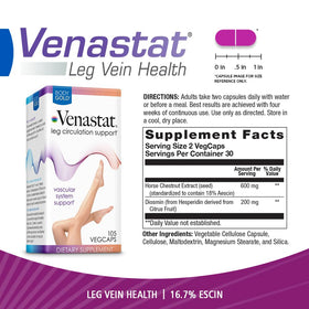 Body Gold Venastat, capsules sur fond neutre