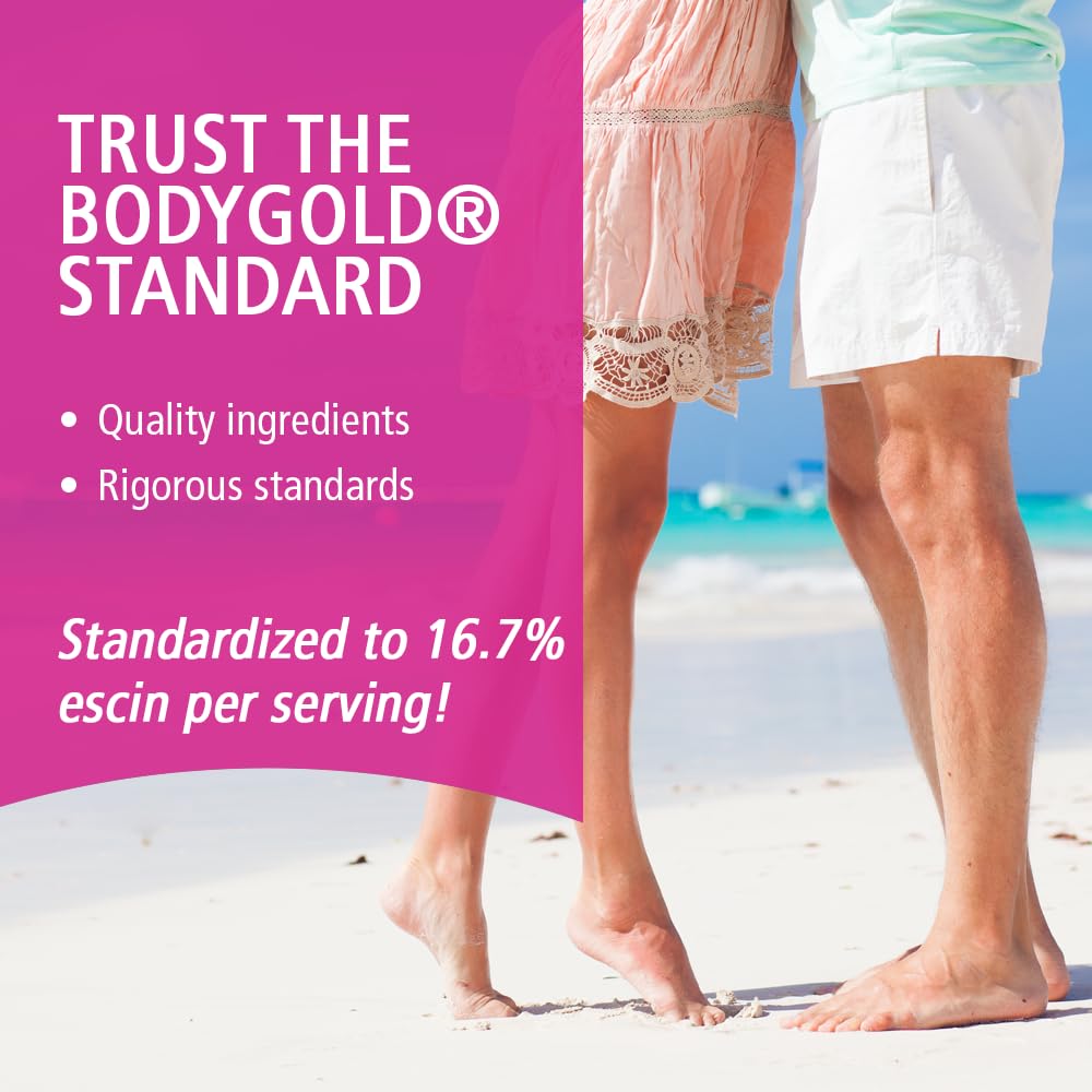 Body Gold Venastat, côté de la boîte avec informations nutritionnelles