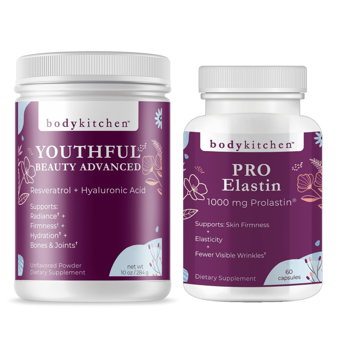 Body Kitchen Collagène Peptides Élastine 499g vue de face