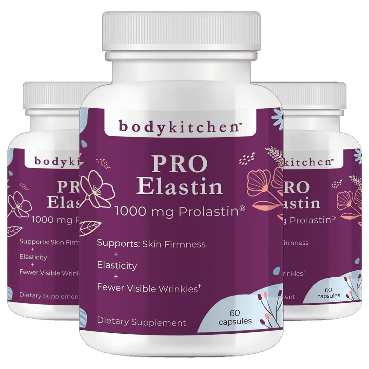 Body Kitchen Formule de Péptides d'Élastine 3 Pack vue de face