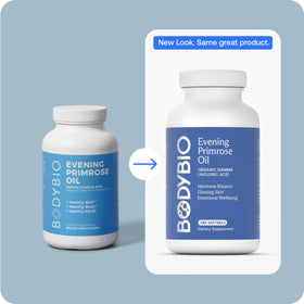 BodyBio Huile de Onagre 372g étiquette