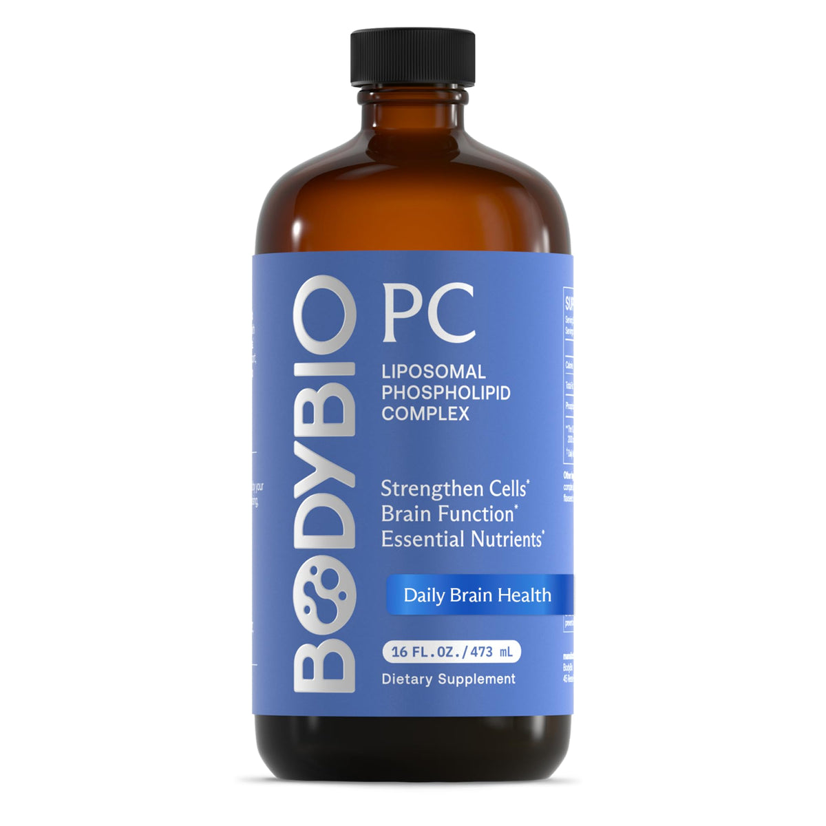 BodyBio PC Phosphatidylcholine 930g vue de face