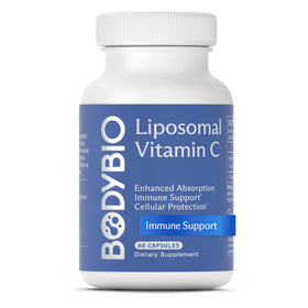 BodyBio Vitamine C Liposomale 82g bouteille vue de face