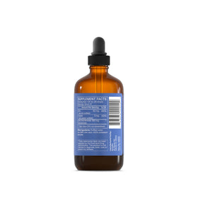 BodyBio Zinc Liquide 82g étiquette avec ingrédients