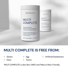 BodyHealth Multi Complete 120 Ct sur un fond neutre