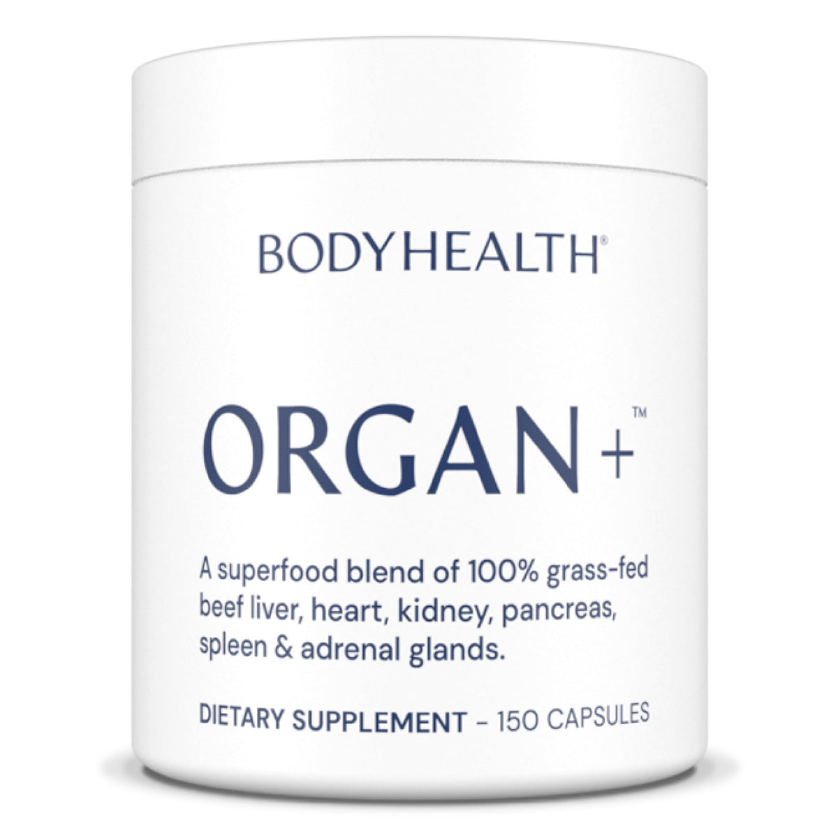 BodyHealth Organ+ complément alimentaire 150 capsules vue avant