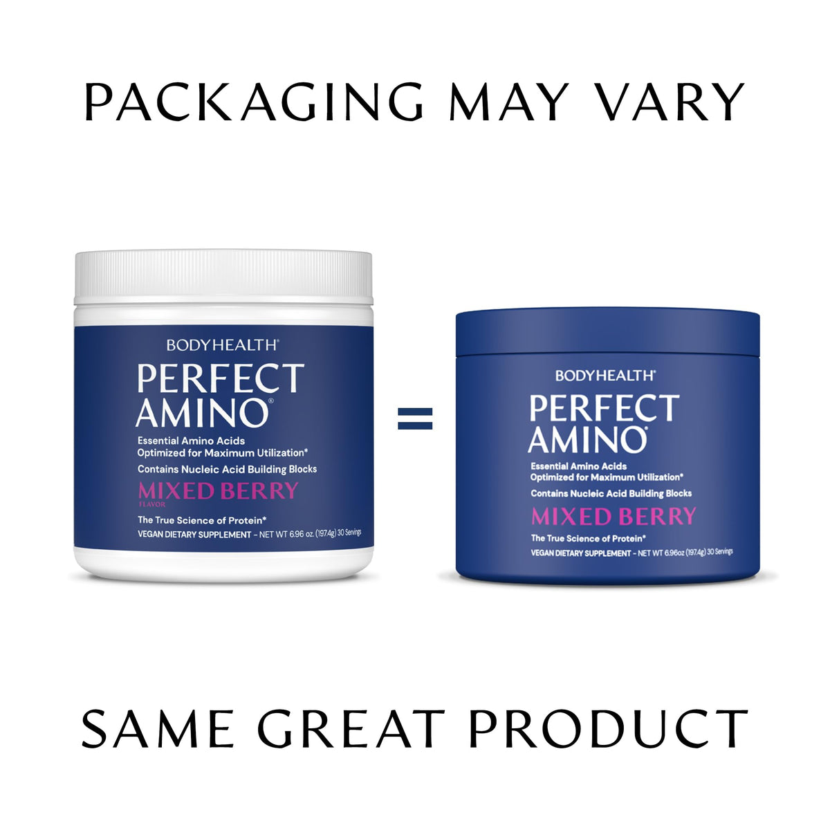 BodyHealth PerfectAmino Poudre 272g en poudre dans un verre