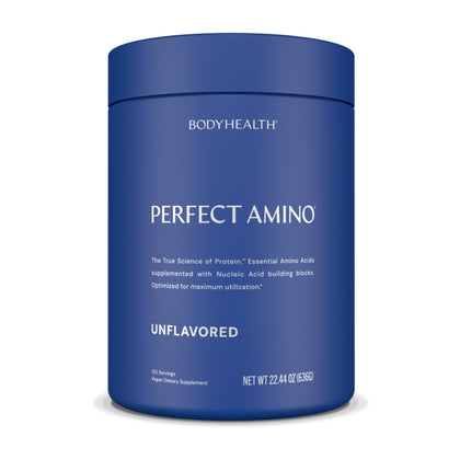 BodyHealth PerfectAmino Poudre BCAA et EAA 780g vue avant