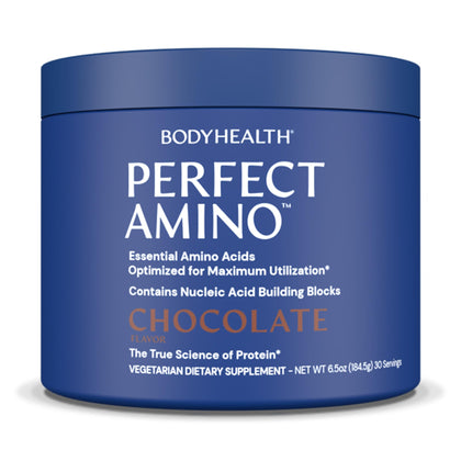 BodyHealth PerfectAmino Poudre Chocolat 259g devant