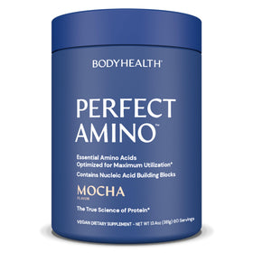 BodyHealth PerfectAmino Poudre Mocha 60 portions vue avant