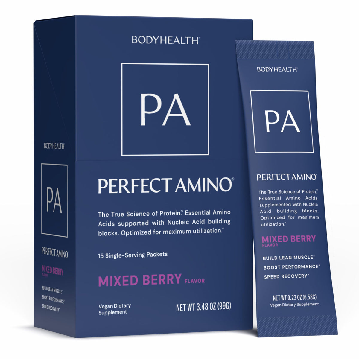 BodyHealth PerfectAmino Poudre sachets vue avant