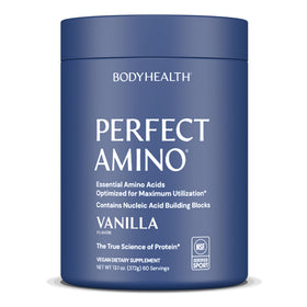 BodyHealth PerfectAmino Poudre vanille 60 portions vue de face