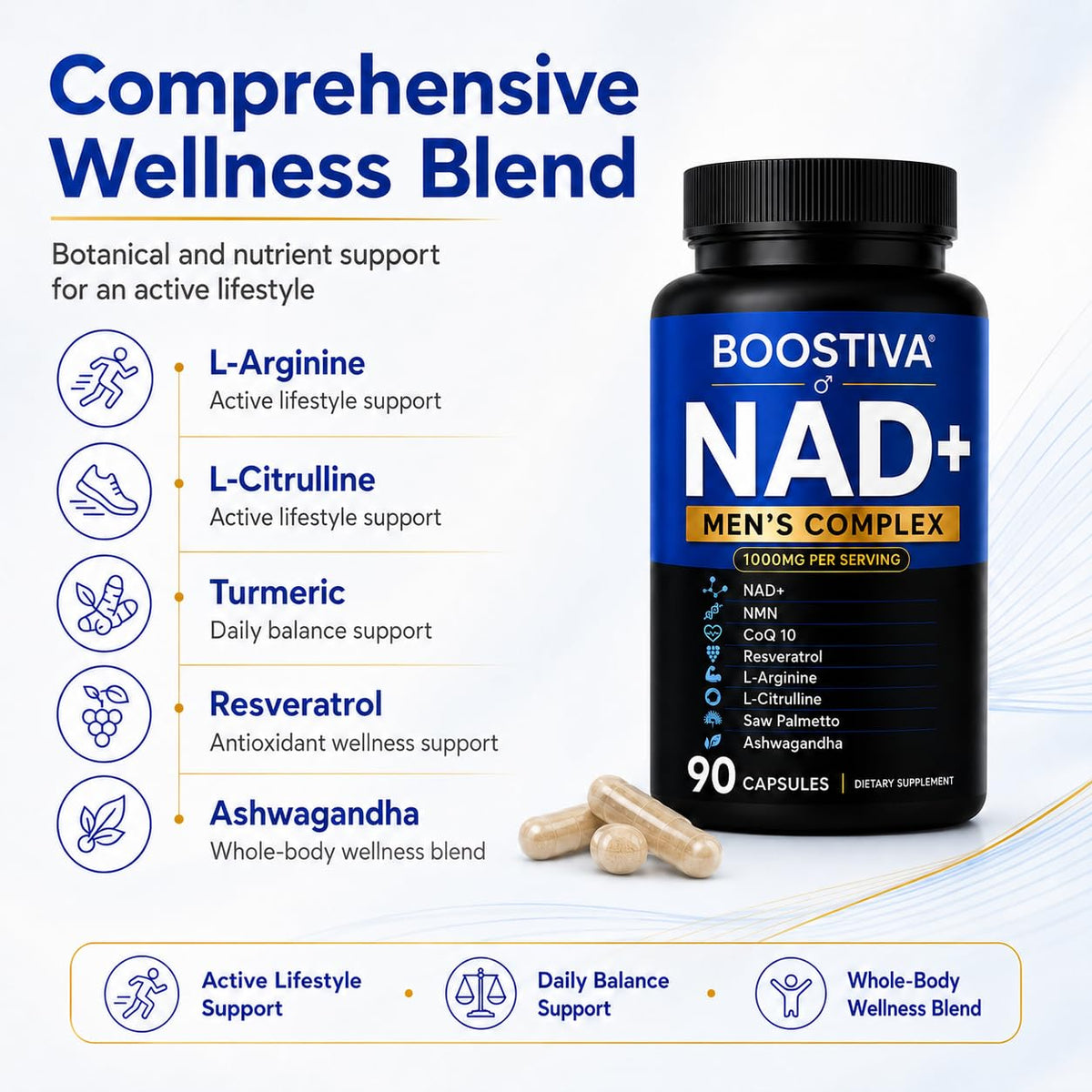Bodylove Mask capsules à côté d'un verre d'eau